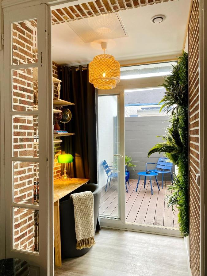 Escale Boheme - Terrasse En Centre-Ville - Gare Amiens Eksteriør bilde