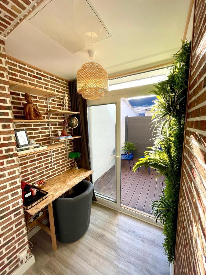 Escale Boheme - Terrasse En Centre-Ville - Gare Amiens Eksteriør bilde