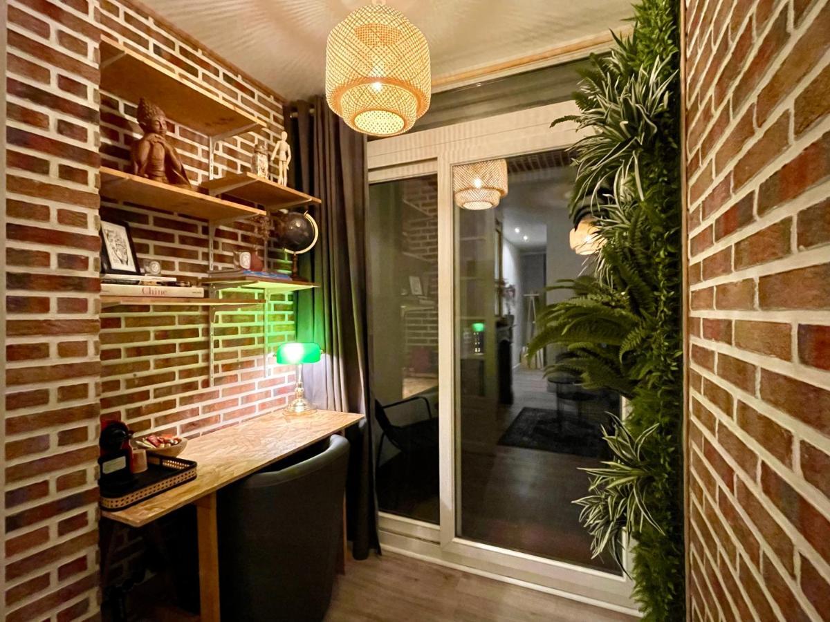 Escale Boheme - Terrasse En Centre-Ville - Gare Amiens Eksteriør bilde